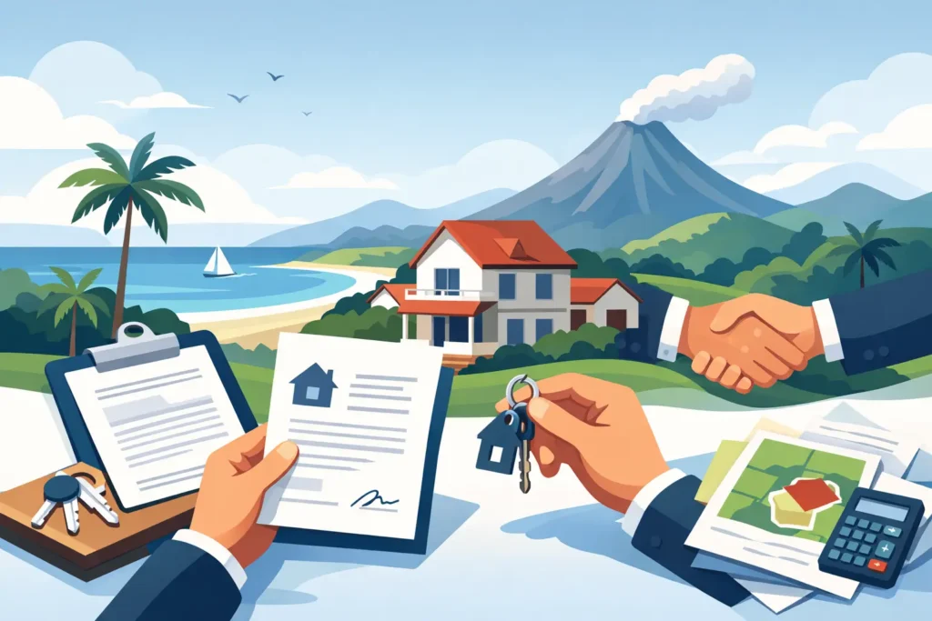 Documentos para compraventa de propiedad en Costa Rica