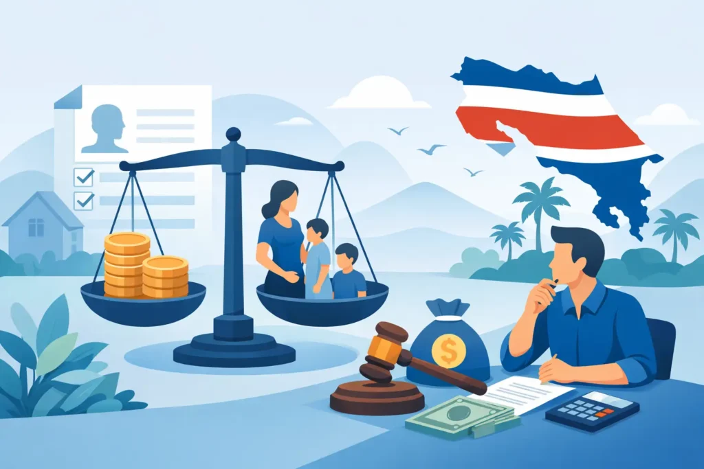 Pensión alimentaria: requisitos en Costa Rica